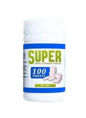 100pcs/Bottle Chlorine tablets swimming pool Cleaning Tablet
