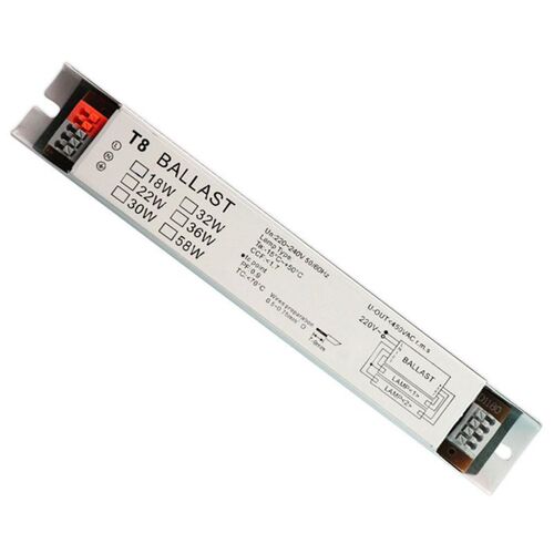 Wide Voltage T8 Electronic Ballast 2x36W Fluorescent Lamp Ba