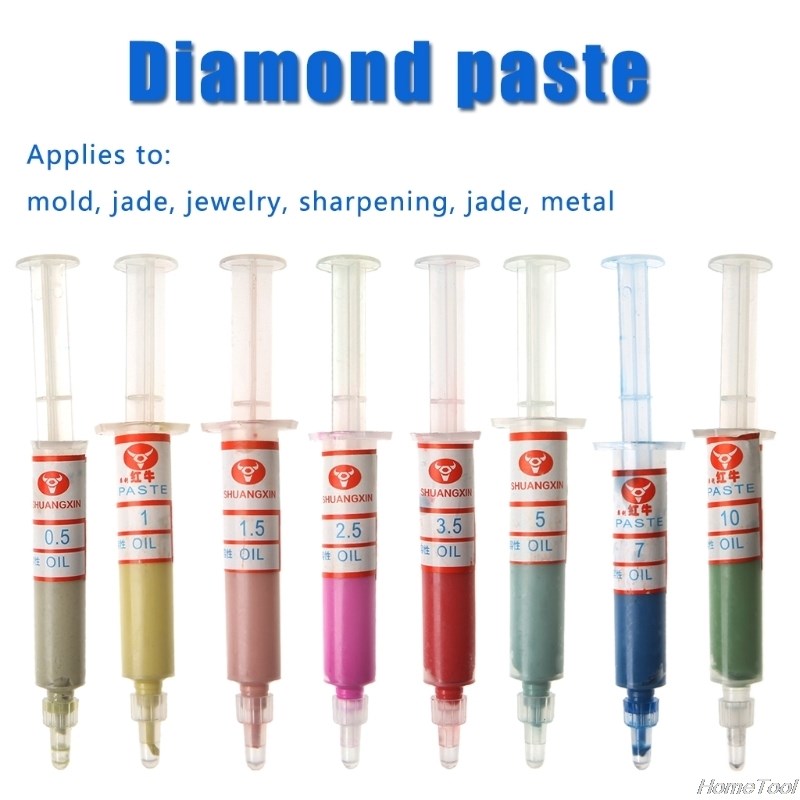 8Pcs Diamond Polishing Lapping Pastes Compound Syringes Set 3C数码配件 手机支架/手机座 原图主图