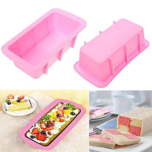 Rectangle Shape Toast Bread Mold  Loaf Pan Bakeware Random C