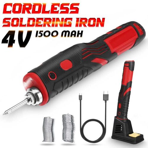 450 8W Cordless Electric Solder Iron Wireless Charging Solde