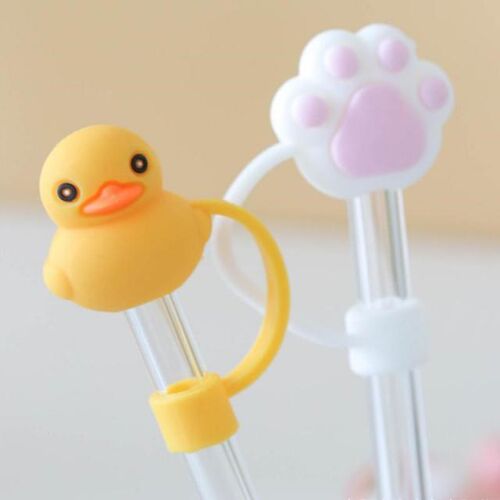 Silicone Straw Covers For Straw Reusable Drinking Dust Proof