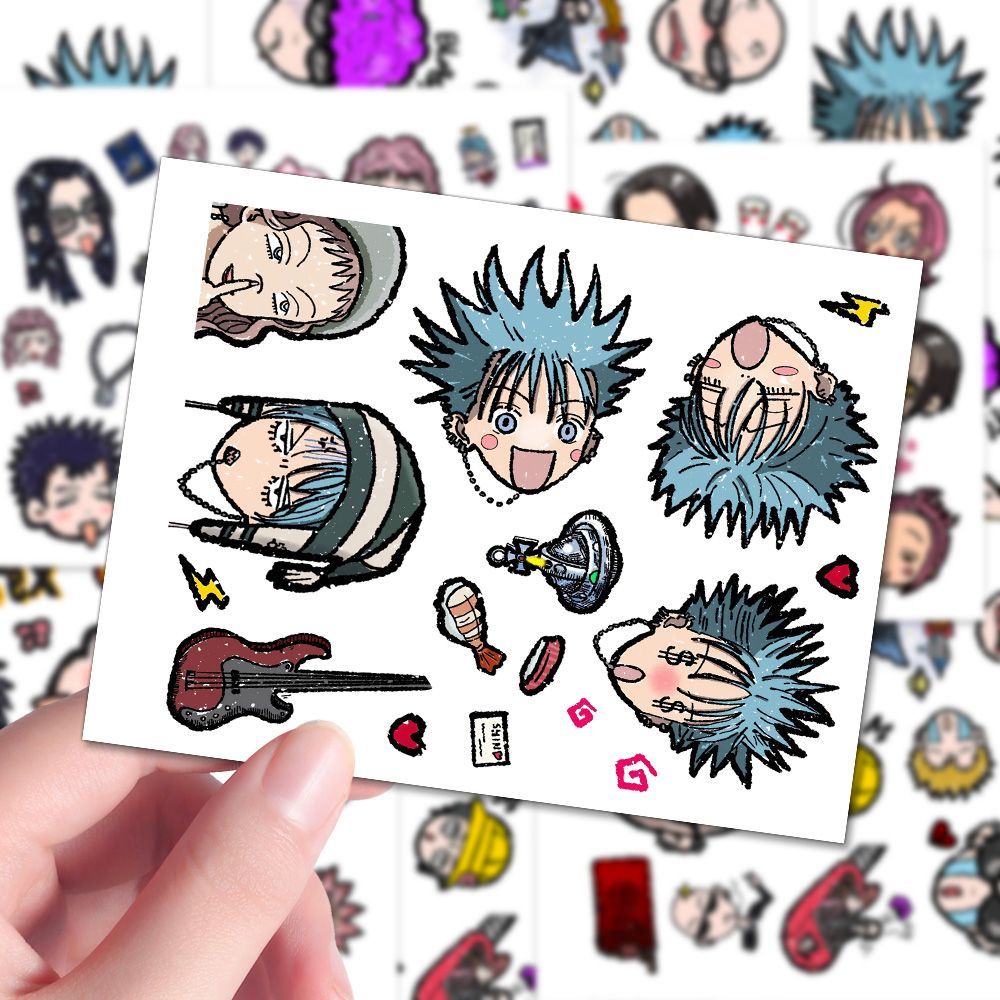 18张NANA拼贴二次元日漫周边娜娜小松奈奈卡通创意桌面装饰贴画