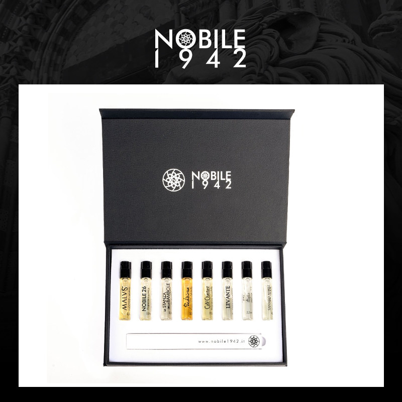 【官方直降】Nobile诺拜1942品牌热门产品香水小样礼盒2.2ml*8支