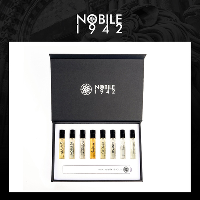 【官方直降】Nobile诺拜1942品牌热门产品香水小样礼盒2.2ml*8支