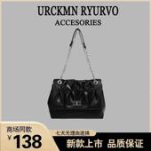 ZAR FENDEN褶皱腋下包女2024秋冬新款 潮高级感手提包大容量单肩包