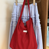 ZAR FENDEN帆布包夏天女2025新款 潮韩国小众托特包大容量购物袋包