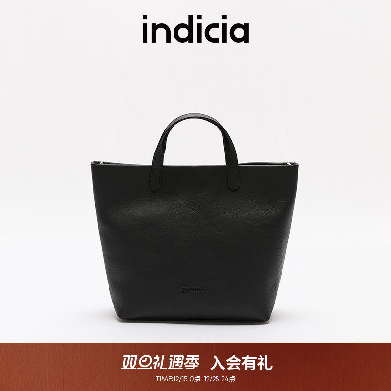 indicia标记包包极简风百搭通勤单肩包大容量方包 AF2A5BP037-AL
