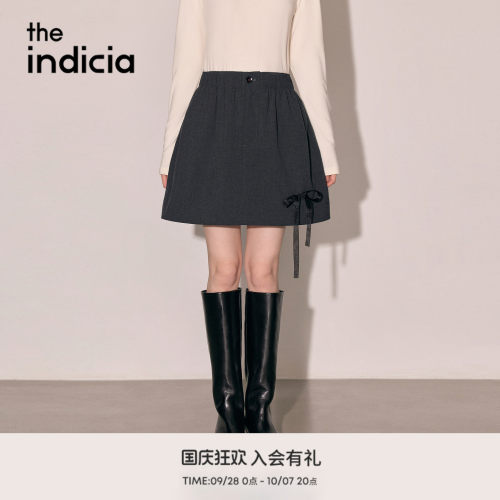 the indicia标记2026冬季新款甜酷风少女感A字裙半身裙L2D6QZ289Y