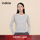 indicia标记2025秋新款 减龄洋气条纹长袖 T恤慵懒百搭L2C5TX180