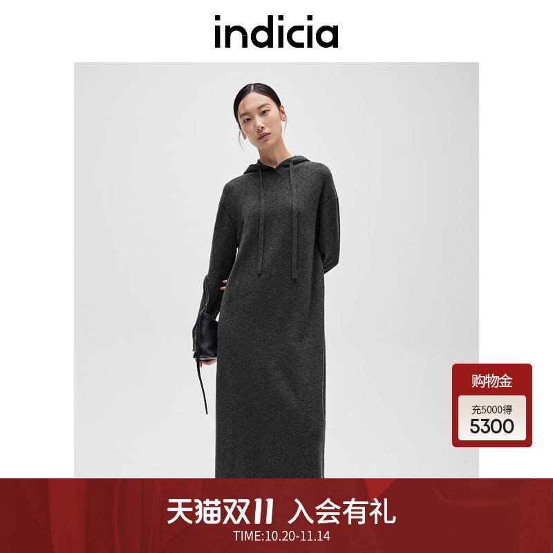 indicia标记简约百搭舒适连衣裙