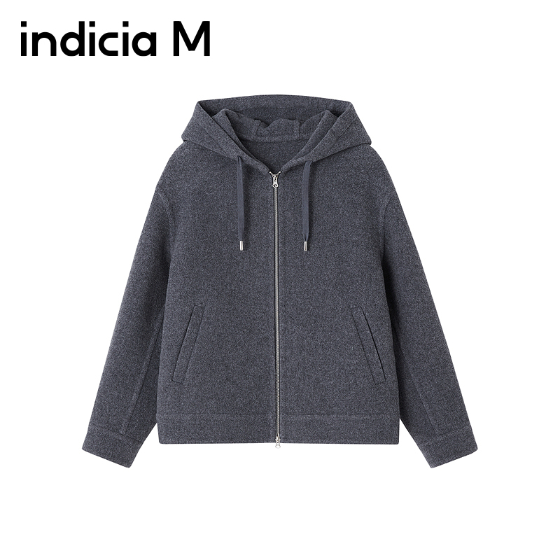 indiciaM标记男装商场同款2025冬季新款简约通勤风大衣M2D5DY132L