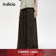 秋冬简约休闲气质款 阔腿裤 工装 indicia标记商场同款 裤 F2D4KZ697C