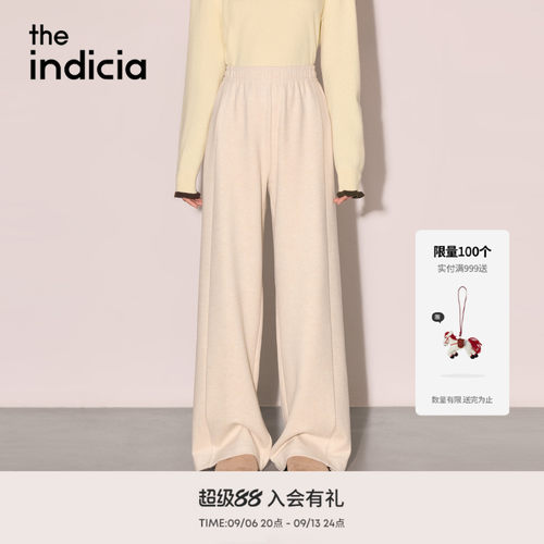 the indicia标记2026冬新款舒适百搭松弛氛围感休闲裤 L2D6KZ265Z