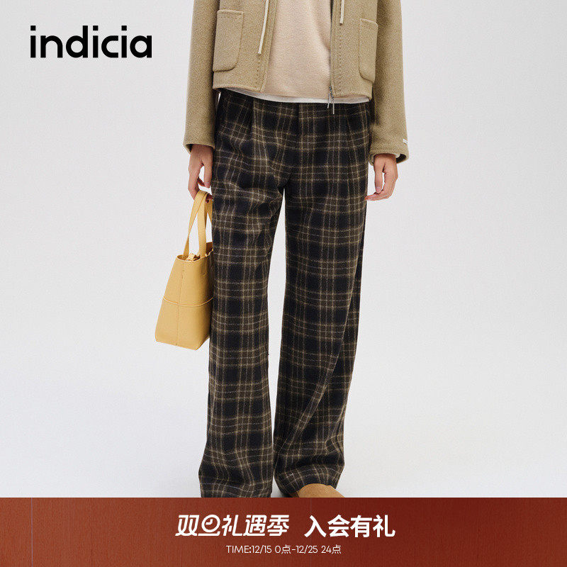 indicia标记简约百搭休闲裤