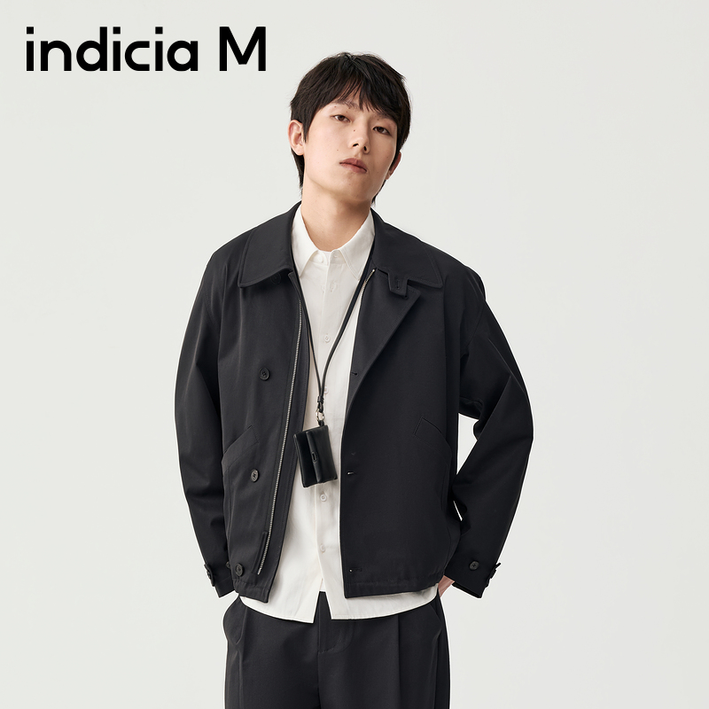 indiciaM标记男装商场同款25秋新款解构Boxy夹克外套M2D5WT110L