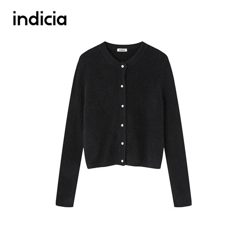 indicia标记长袖山羊绒毛衫