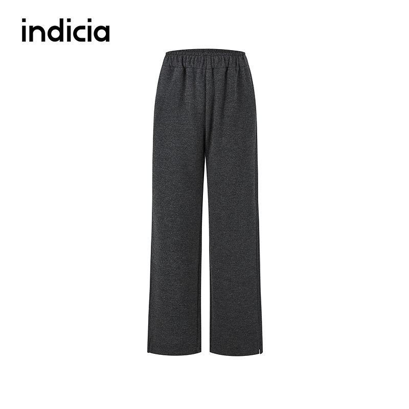 indicia标记商场同款2025冬季新款简约通勤舒适休闲裤 F2D5KZ521N