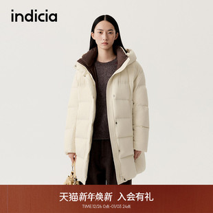 indicia标记2025冬季 温柔暖阳黄轻盈温暖百搭羽绒服L2D5YR269 新款