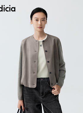 indicia标记商场同款2026春新款简约通勤利落显瘦外套 F2A6WT018N