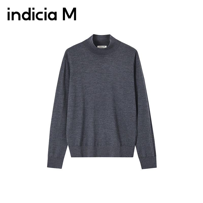 indiciaM标记男装商场同款2025冬新款简约时尚舒适毛衫M2D5MY212B