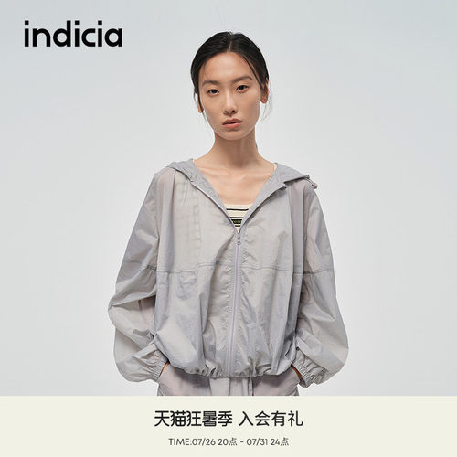 indicia标记宽松工装风户外外套