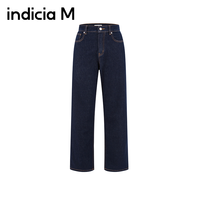 indiciaM标记男装商场同款2025冬季新款简约通勤牛仔裤M2D5NK151B