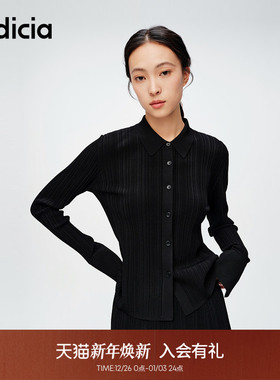 indicia标记商场同款秋季简约时尚百搭针织衫长袖上衣6A403ZZ150F