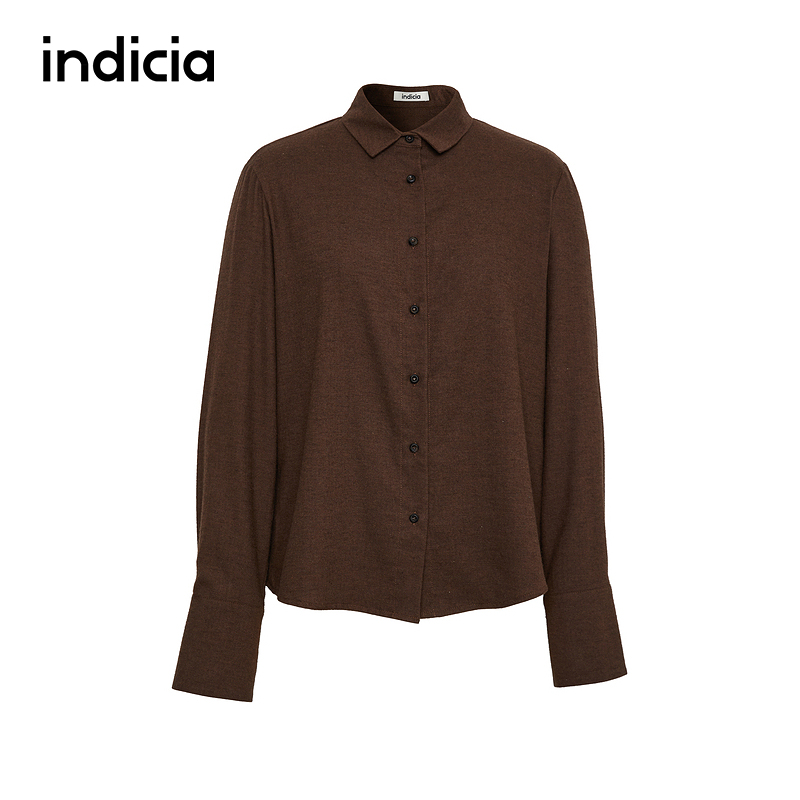 indicia标记简约休闲风衬衫