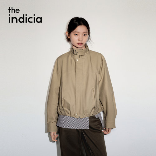 the indicia标记2026秋新款利落显瘦百搭短款工装外套 L2C6WT204Y