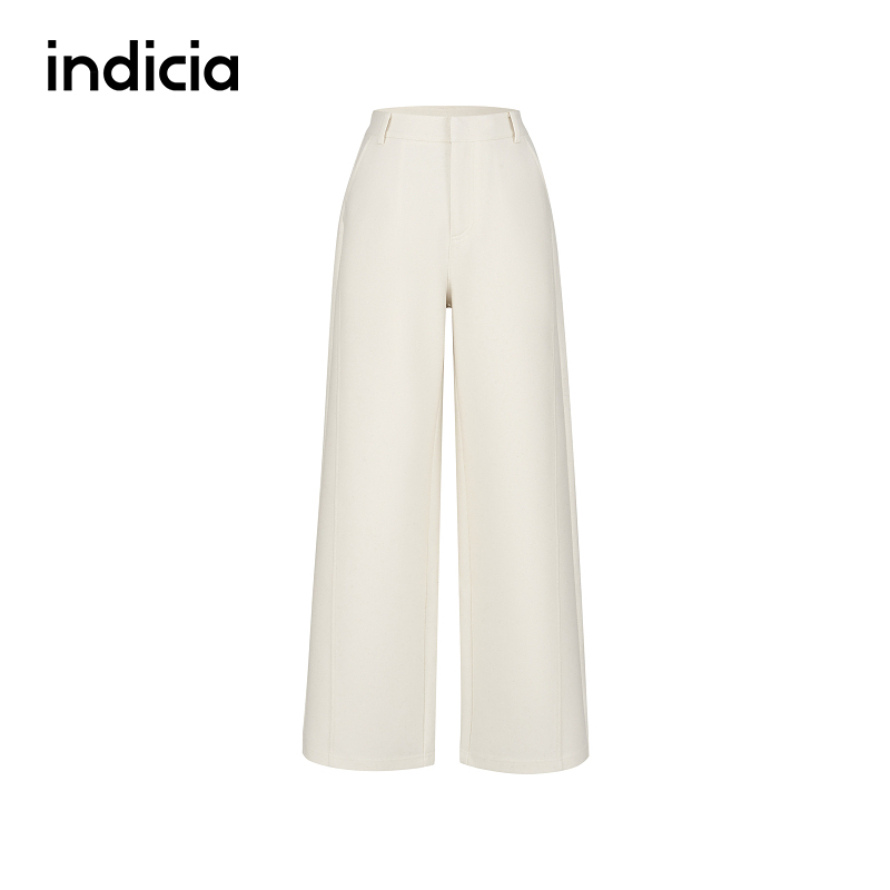 indicia标记商场同款2025冬季新款简约通勤气质休闲裤 F2D5KZ657C