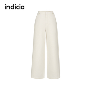 简约通勤气质休闲裤 新款 F2D5KZ657C 2025冬季 indicia标记商场同款