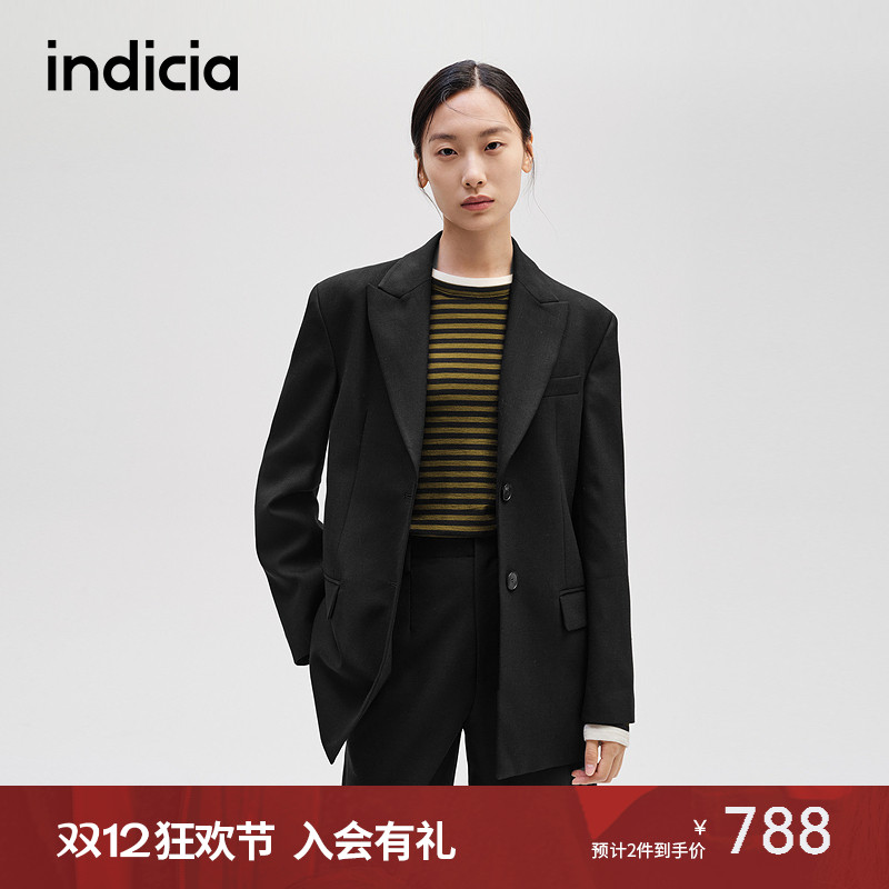 indicia标记职场通勤气质西装