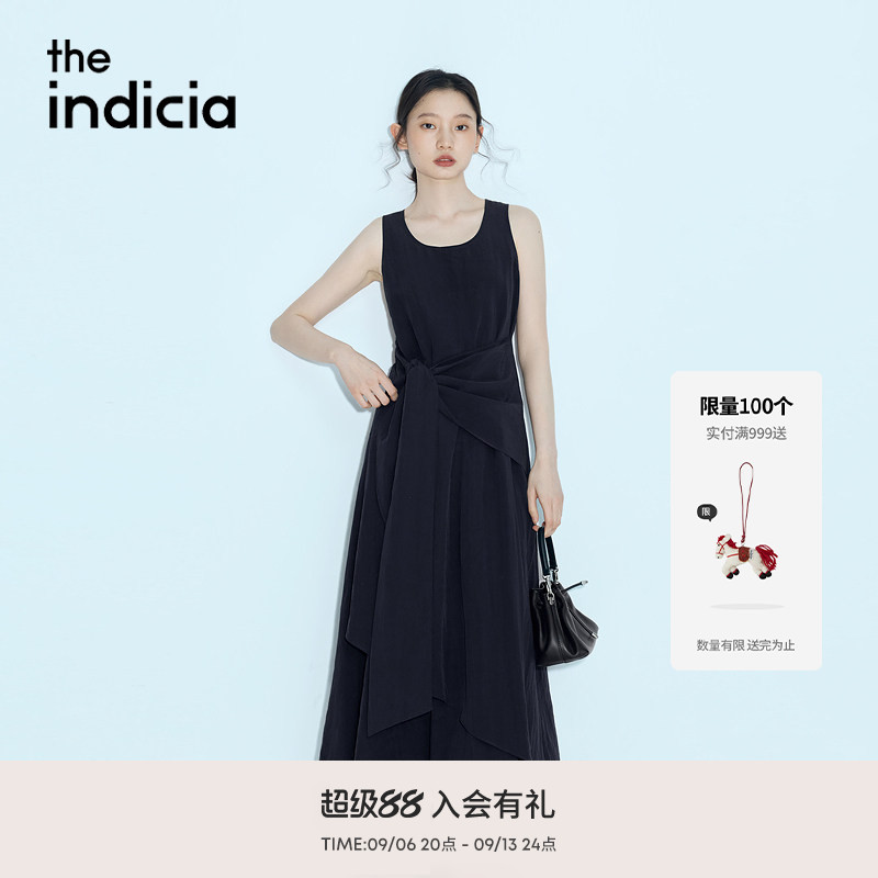 indicia标记2026夏季新款轻熟优雅法式松弛感舒适连衣裙L2B6LQ067图片