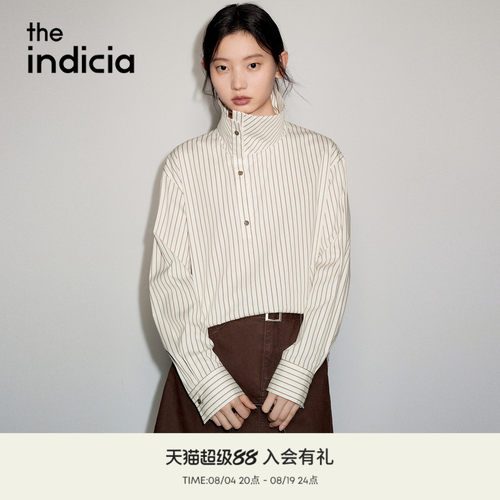 the indicia标记2026秋新款温柔百搭复古通勤气质衬衫 L2C6CS233Z