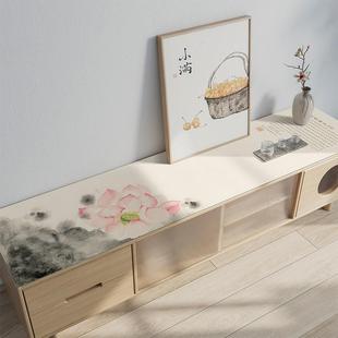禅意玄关鞋 新中式 柜电视柜餐边柜垫子防水防油台面保护垫耐脏桌垫