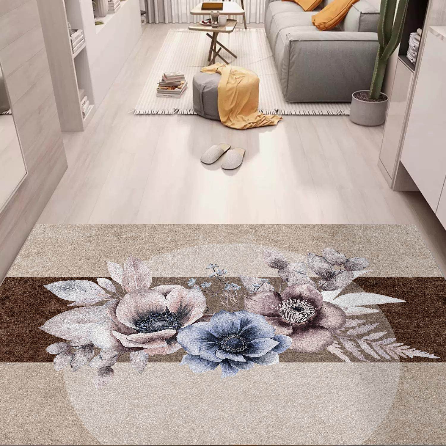 莫兰迪入户门皮革地垫 大门口免洗pvc耐脏可裁剪脚垫玄关防滑地毯,居家布艺,入户地垫,淘宝优惠券,粉丝福利购,淘宝优惠卷