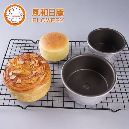 风和日丽黄金面包模具圆形糕点