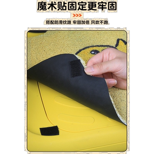 适用雅迪a90脚垫冠能电动三轮车脚踏垫专用电瓶脚踩垫装饰小配件