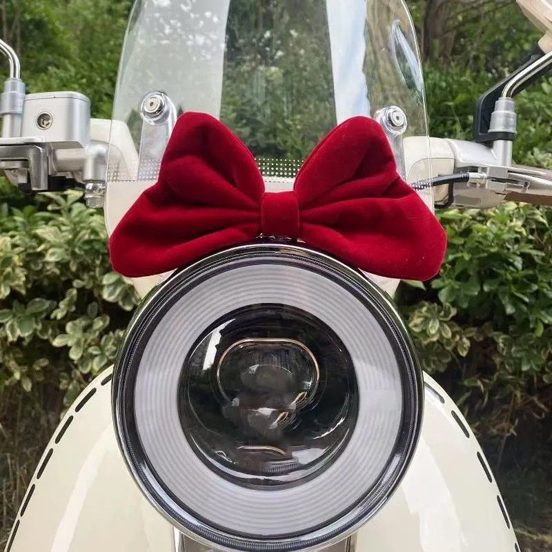 电动车灯装饰蝴蝶结摆件车贴可爱女生电摩电瓶自行车改造小配件,摩托车/装备/配件,其他摩托车用品,淘宝优惠券,粉丝福利购,淘宝优惠卷