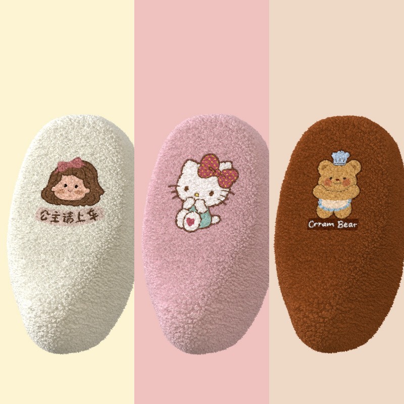 电动车座套冬季毛绒电瓶车坐垫套适用雅迪爱玛台铃小刀装饰小配件