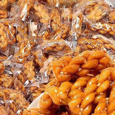 小麻花香酥脆办公室休闲面包食品单独包装袋装多口味饼干蜂蜜零食