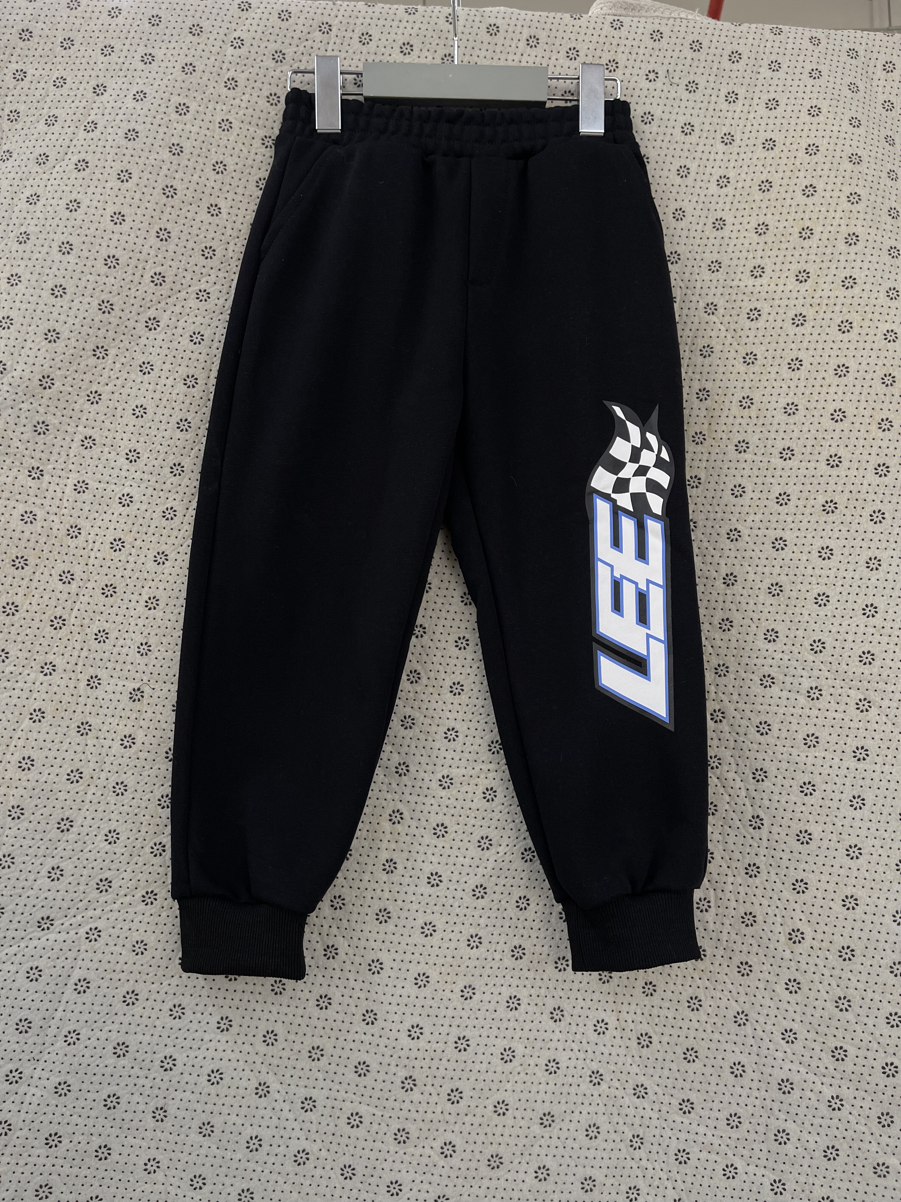 Le春秋款男女童针织运动长裤LK5X3FBB0063