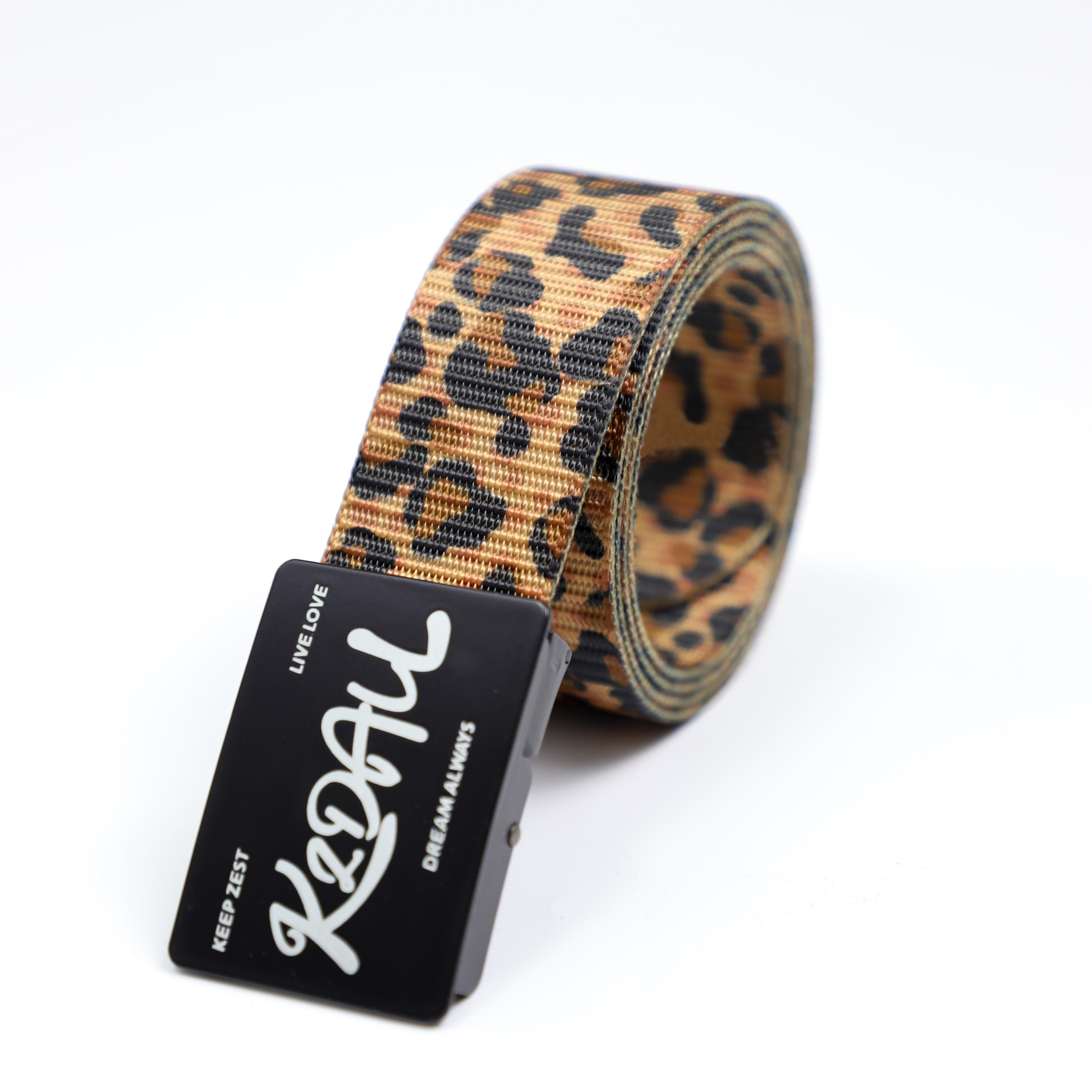 KZDALL原创设计豹纹腰带