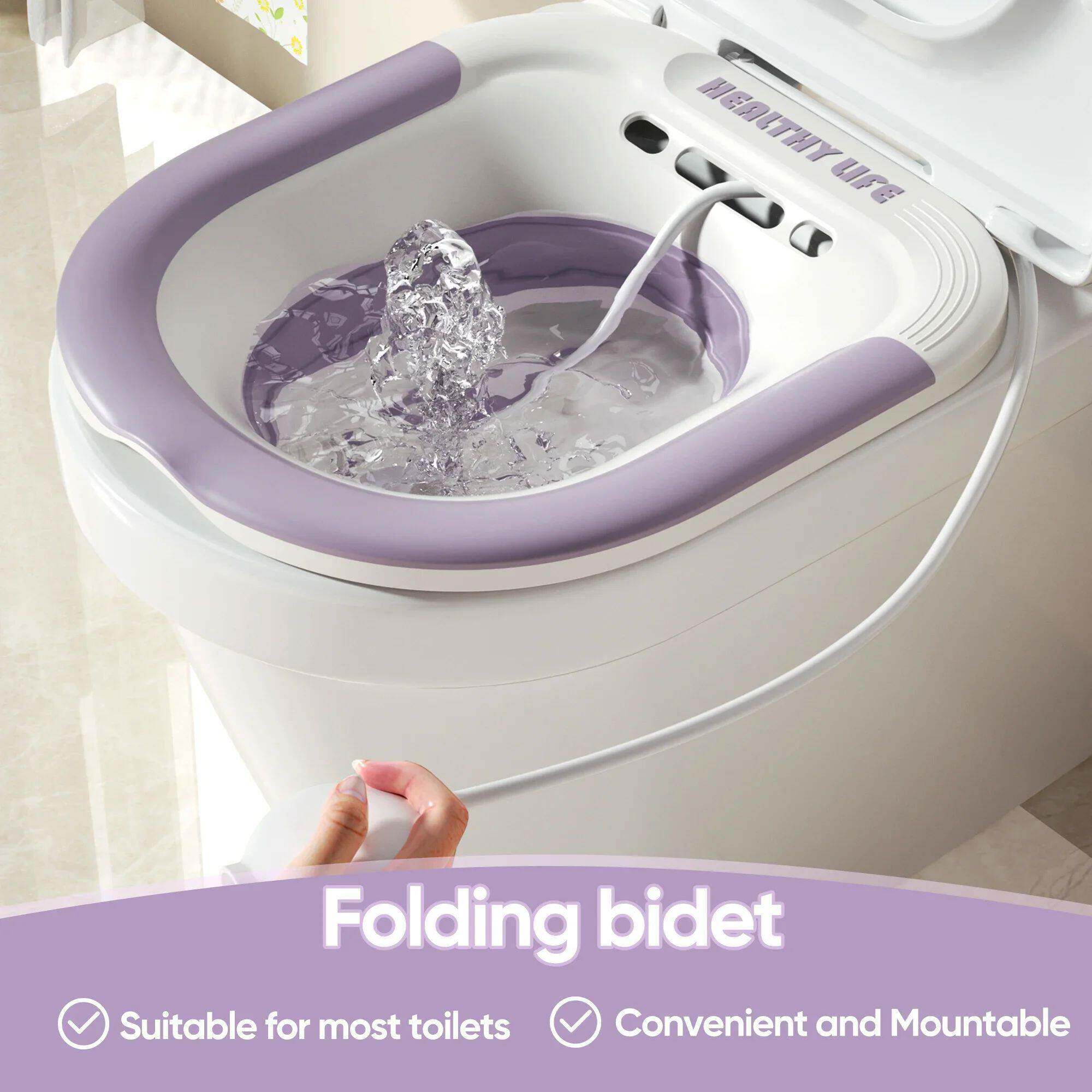 Folding Toilet Sitz Bath Pregnant Women Special Wash Basin B