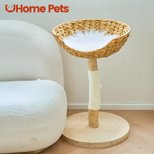 UHomePets友乎猫爬架纯实木小型