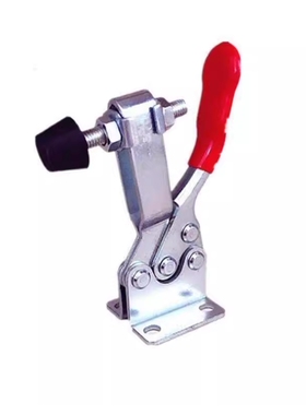 TCVF4 TCVF4S 短臂型肘夹 立式把手型快速夹钳 法兰底座 厂家直销