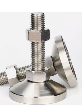 FJFNH FJFN10/12/16/20/24重型工业脚杯金属防滑可调节支撑脚机脚