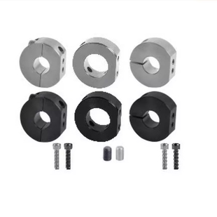 FAW22-D12轴夹D形切割面安装孔型轴套FAW42配合感应器环D型固定环