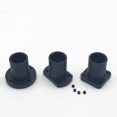 GAJ01/02-D12-D16-D20-D25-D30发黑钢制圆法兰长导向轴支座加长型